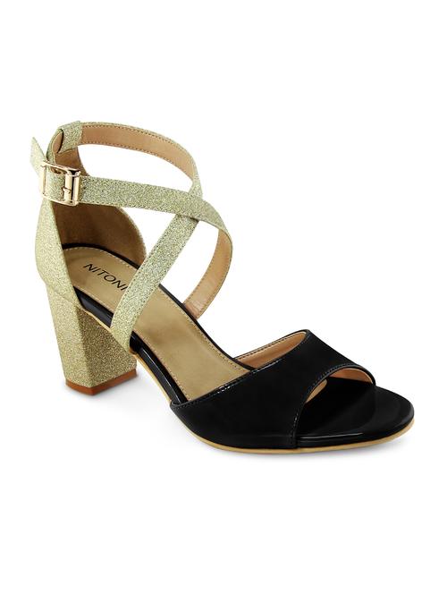 black ankle strap sandal - 14966683 - Standard Image - 1