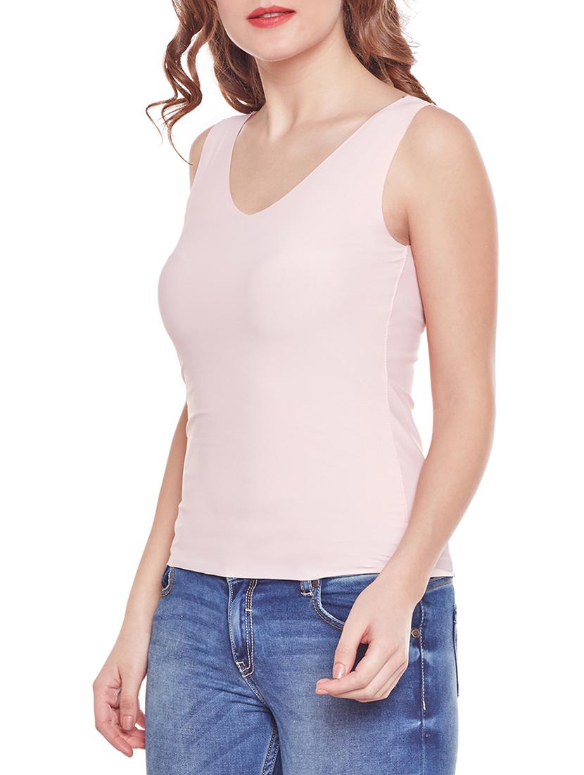 rosewater pink sleeveless top - 14966828 - Zoom Image - 2