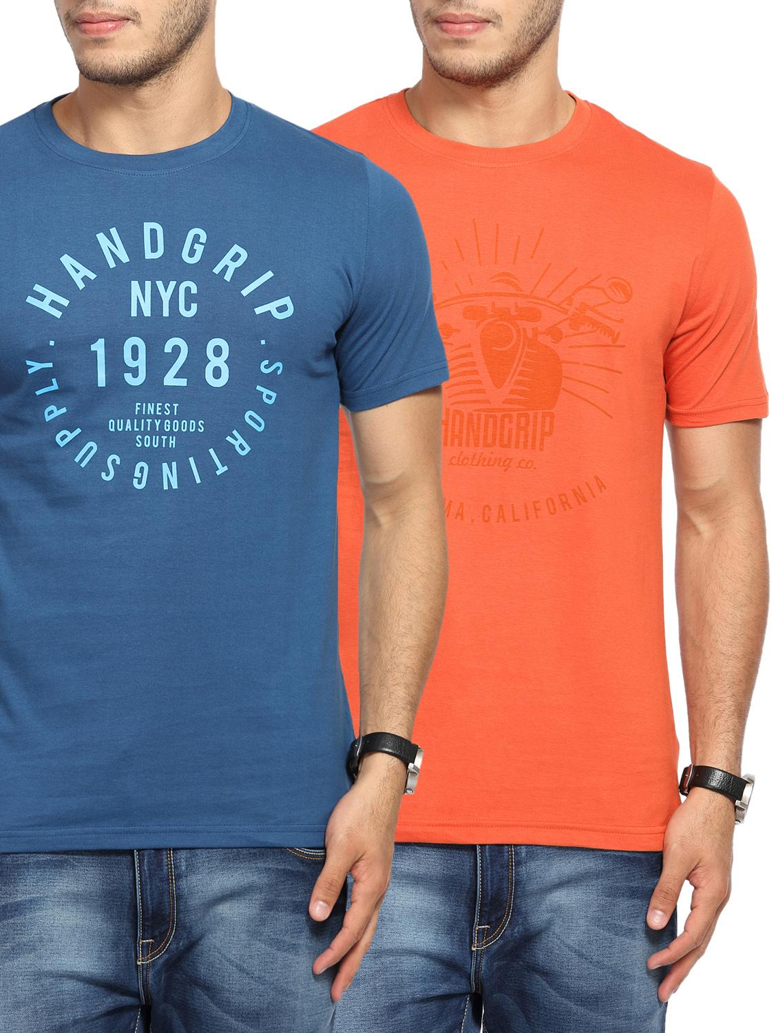 multi colored cotton combos t-shirt (set of 2) - 14968228 - Zoom Image - 1