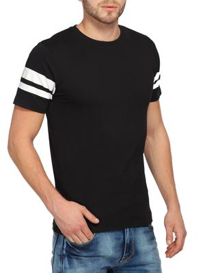 black cotton t-shirt - 14968236 - Standard Image - 2
