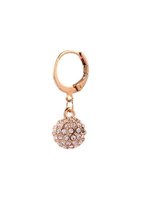 gold metal drop earrings - 14968449 - Standard Image - 2