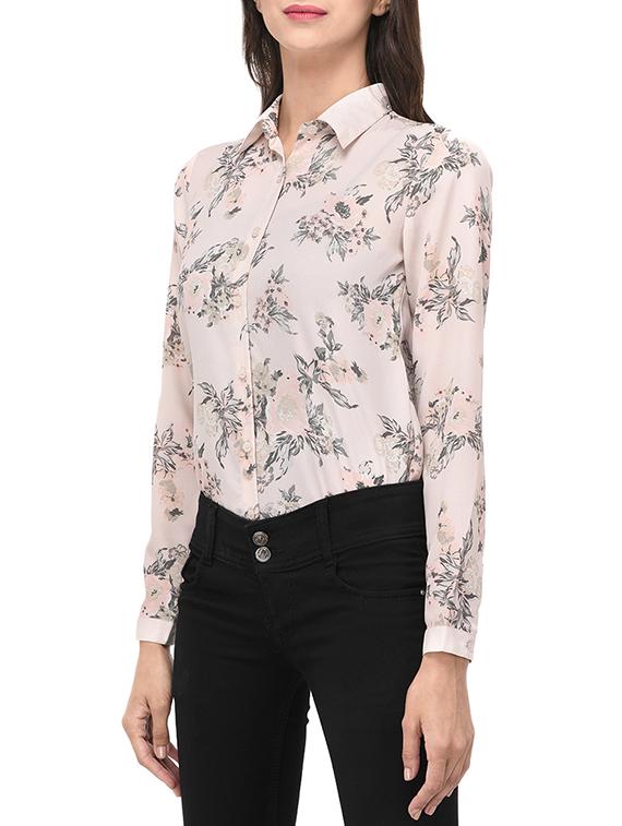 floral button down shirt - 14969601 - Zoom Image - 2