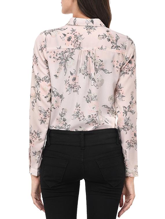 floral button down shirt - 14969601 - Zoom Image - 3