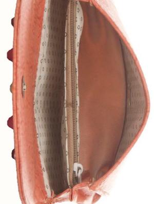 orange leatherette (pu) regular sling bag - 14972374 - Standard Image - 3