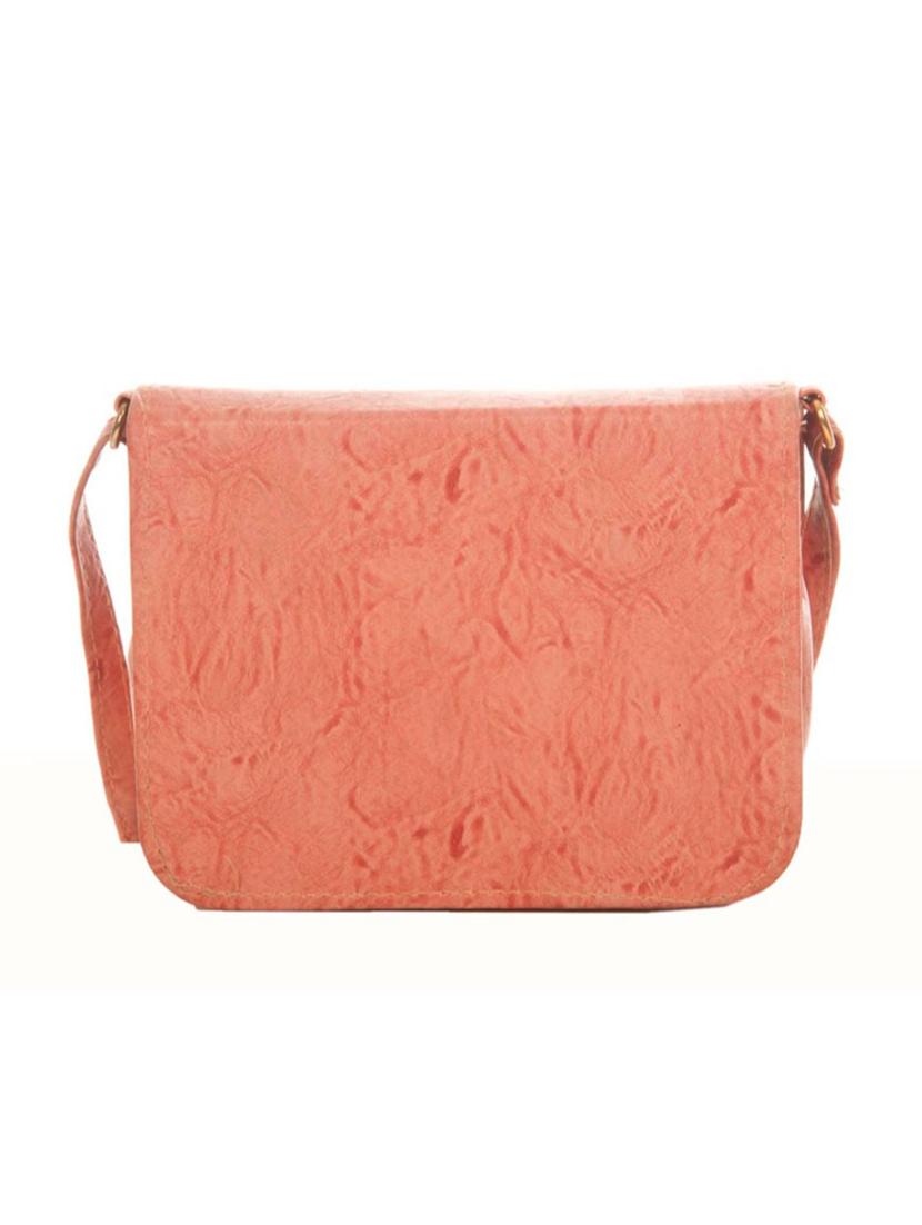 orange leatherette (pu) regular sling bag - 14972374 - Zoom Image - 2