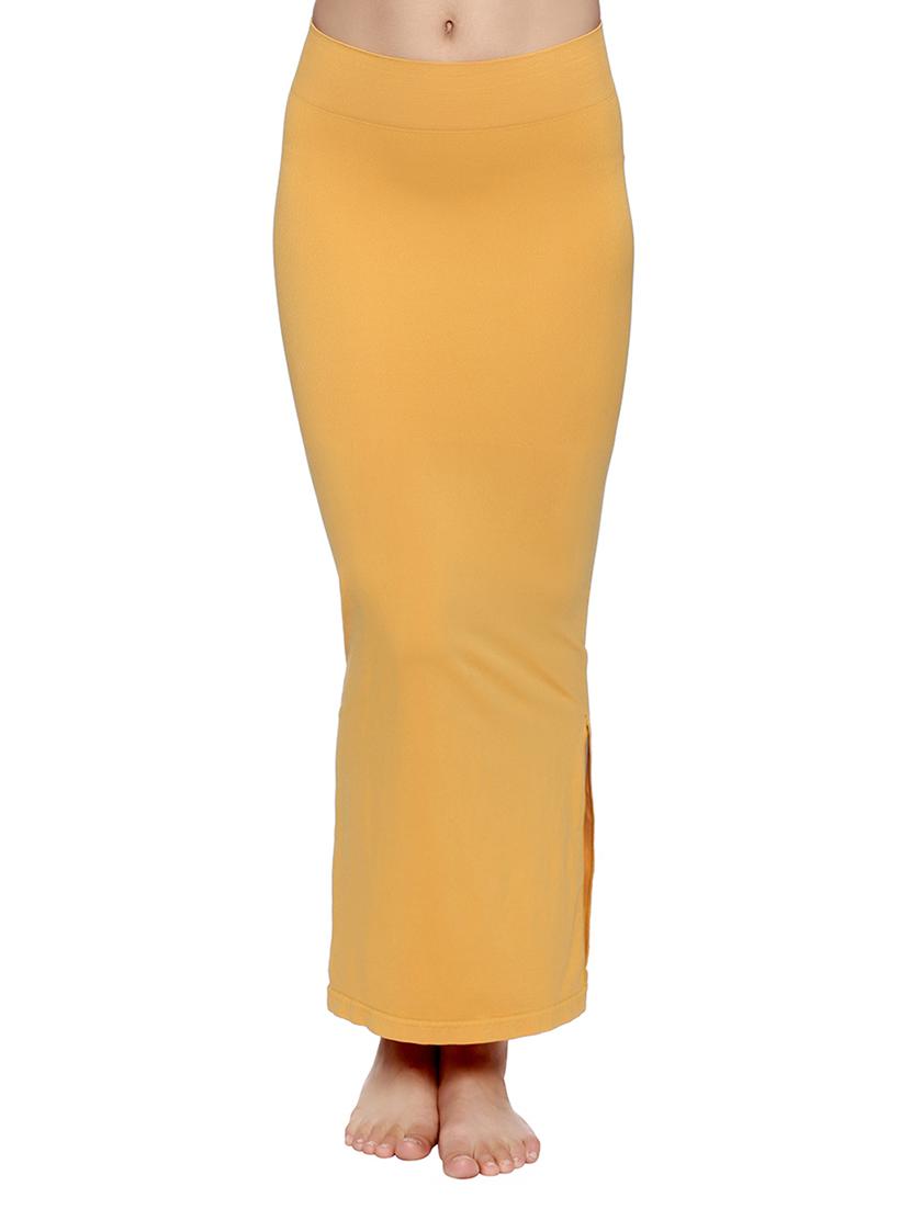 yellow lycra saree shapewear - 14972585 - Zoom Image - 1