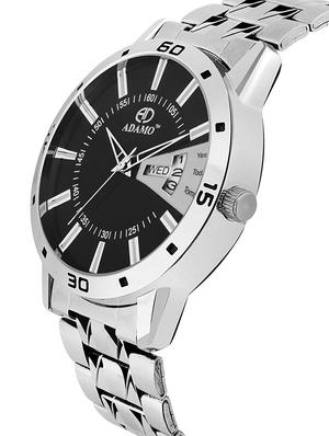 adamo designer (day & date) men's wrist watch a820sm02 - 14972711 - Standard Image - 2