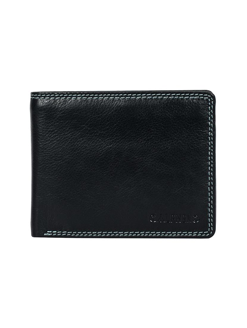 black leather wallet - 14972796 - Zoom Image - 1