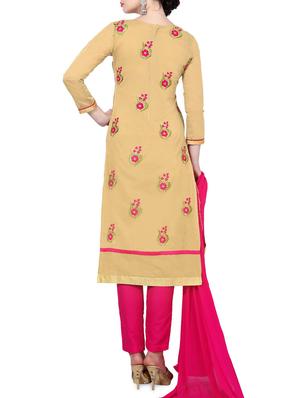 embroidered unstitched churidaar suits - 14972921 - Standard Image - 3