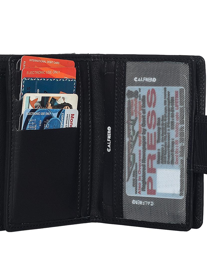 black leather wallet - 14973523 - Zoom Image - 3