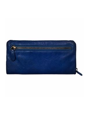 blue leather wallet - 14973524 - Standard Image - 2