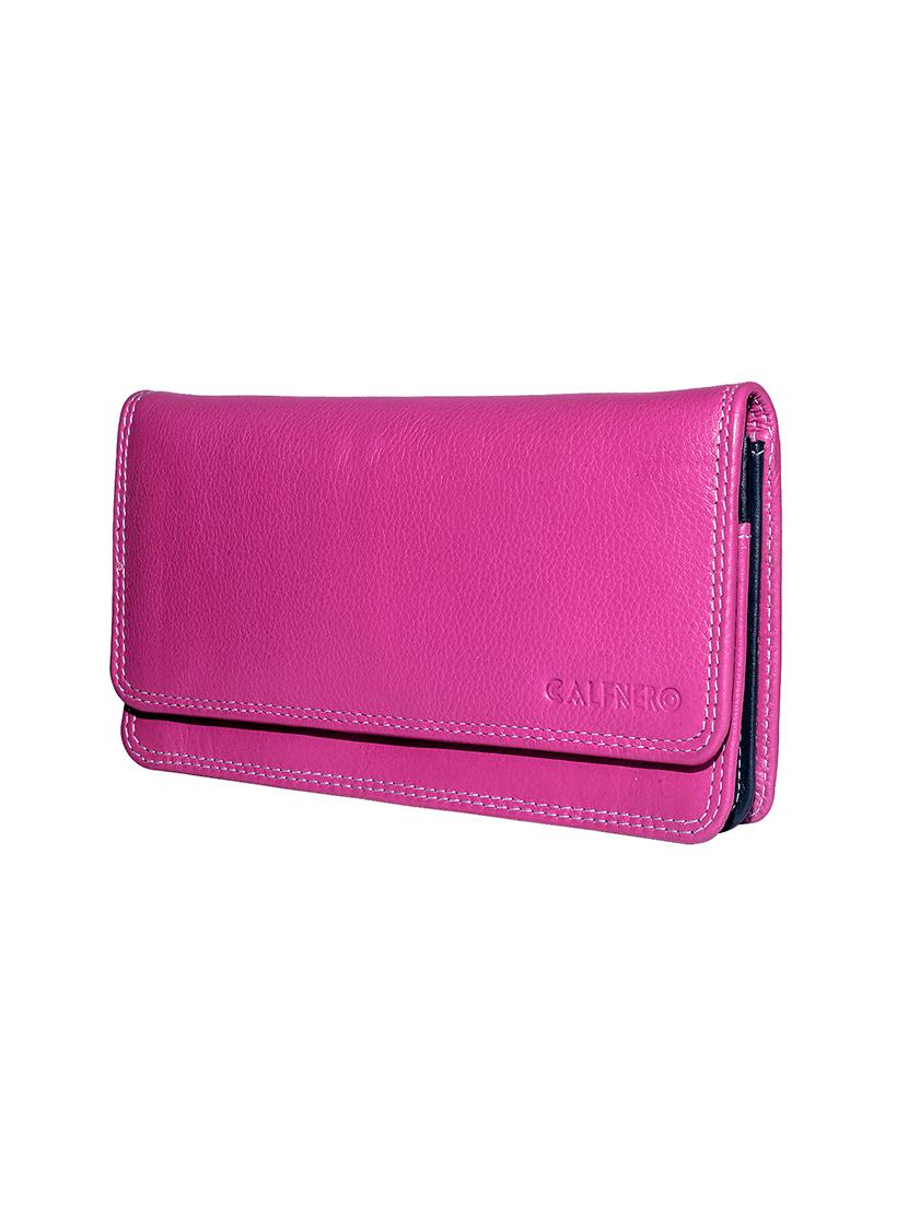 pink leather wallet - 14973565 - Zoom Image - 4
