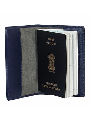 navy blue leather wallet - 14973795 - Standard Image - 3