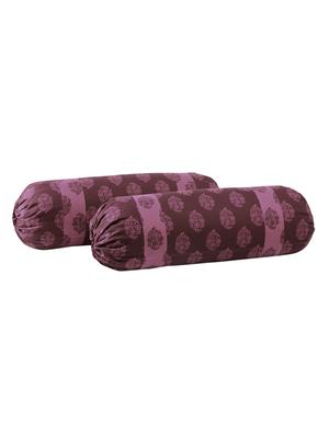 floral print bolster cover set of 2 - 14978632 - Standard Image - 2
