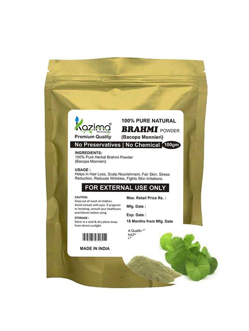 kazima premium quality brahmi powder 100g - 14979027 - Standard Image - 1