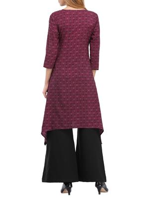 printed kurta palazzo set - 14979040 - Standard Image - 3