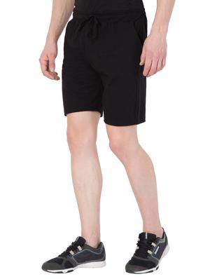black solid shorts - 14979266 - Standard Image - 2