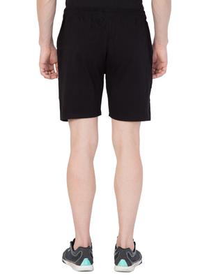 black solid shorts - 14979266 - Standard Image - 3