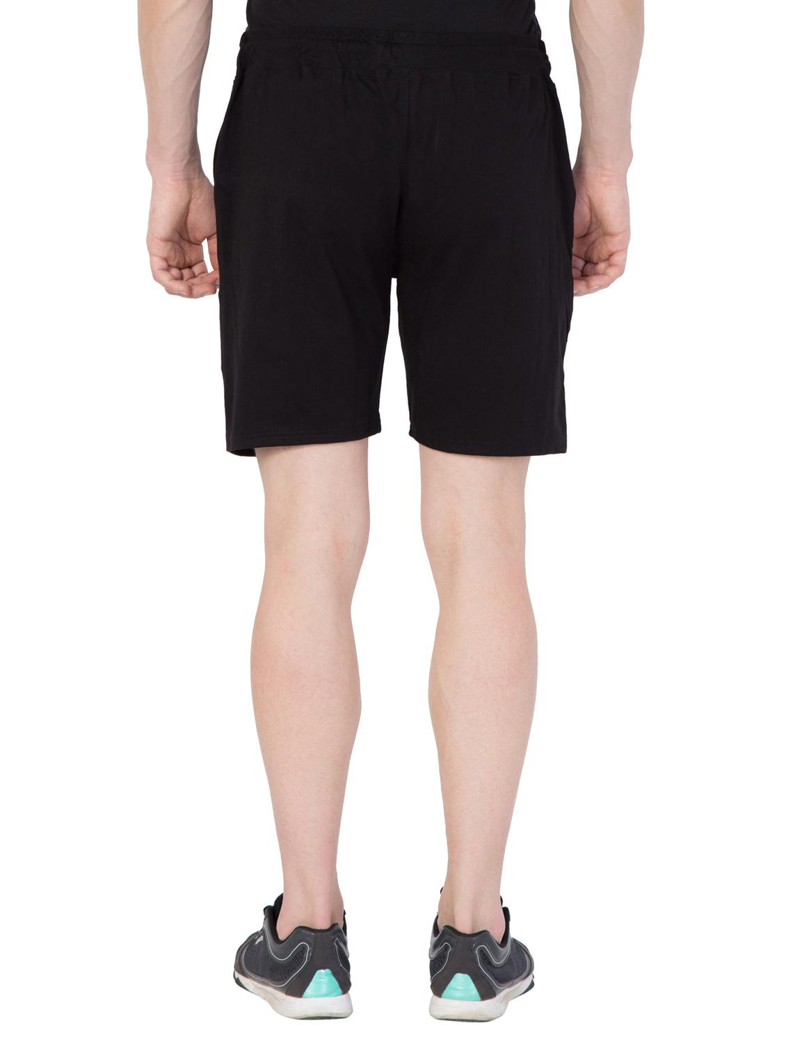 black solid shorts - 14979266 - Zoom Image - 3