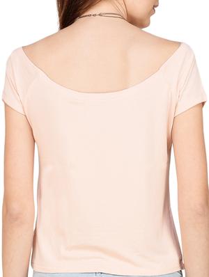 orange printed viscose top - 14979616 - Standard Image - 3