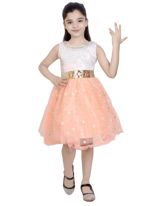 pink net frock - 14981974 - Standard Image - 1
