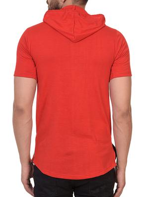 red cotton t-shirt - 14982057 - Standard Image - 2