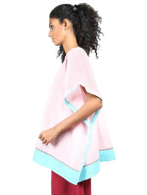 grass by gitika goyal pink cotton kaftan - 14982658 - Standard Image - 2