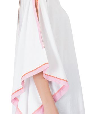 grass by gitika goyal white cotton kaftan - 14982668 - Standard Image - 4