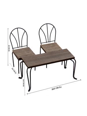 chair table style decorative cum planter pot stand - 14984430 - Standard Image - 4