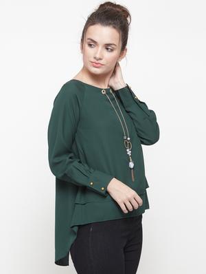 long sleeved layered top - 14984819 - Standard Image - 2