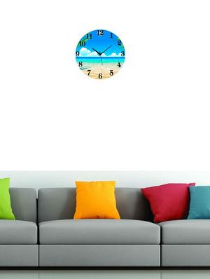 round shape analog wall clock - 14985541 - Standard Image - 2
