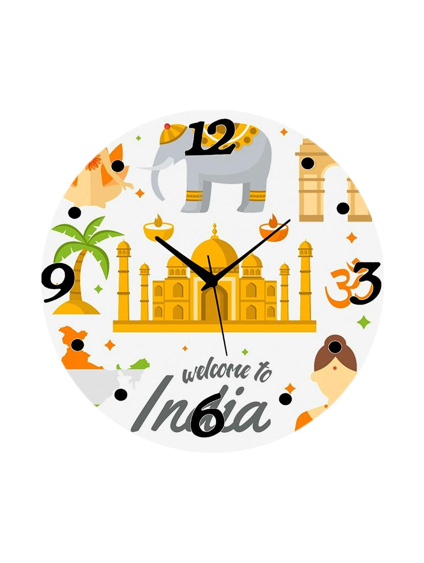 round shape analog wall clock - 14985626 - Zoom Image - 1