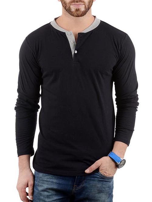 blue cotton t-shirt - 14986692 - Standard Image - 1