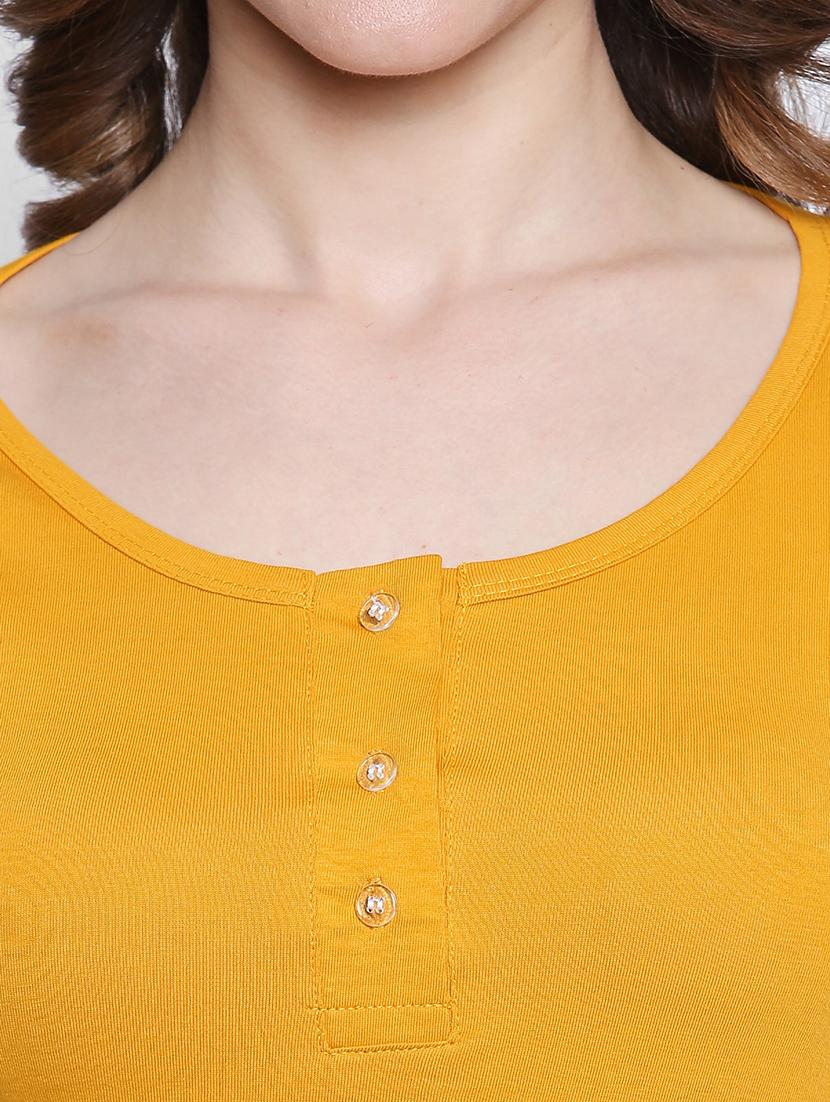 round neck solid top - 14986842 - Zoom Image - 5