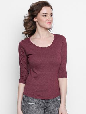 round neck solid tee - 14986854 - Standard Image - 2