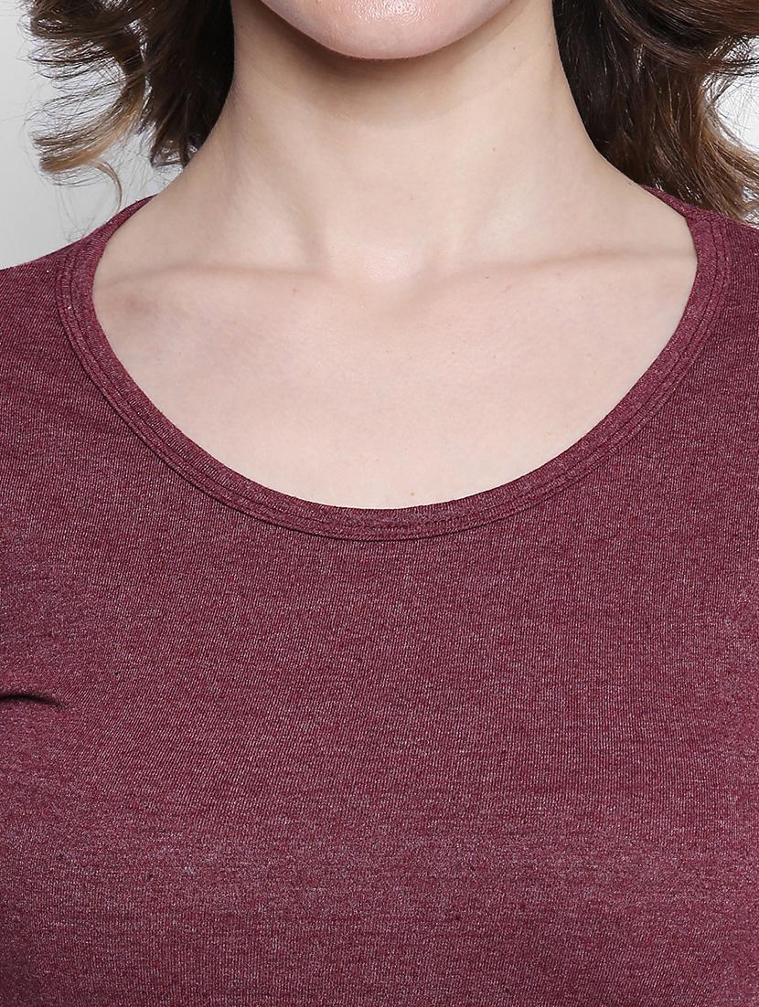 round neck solid tee - 14986854 - Zoom Image - 5
