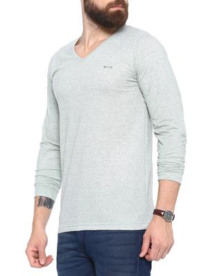 grey cotton t-shirt - 14987091 - Standard Image - 2