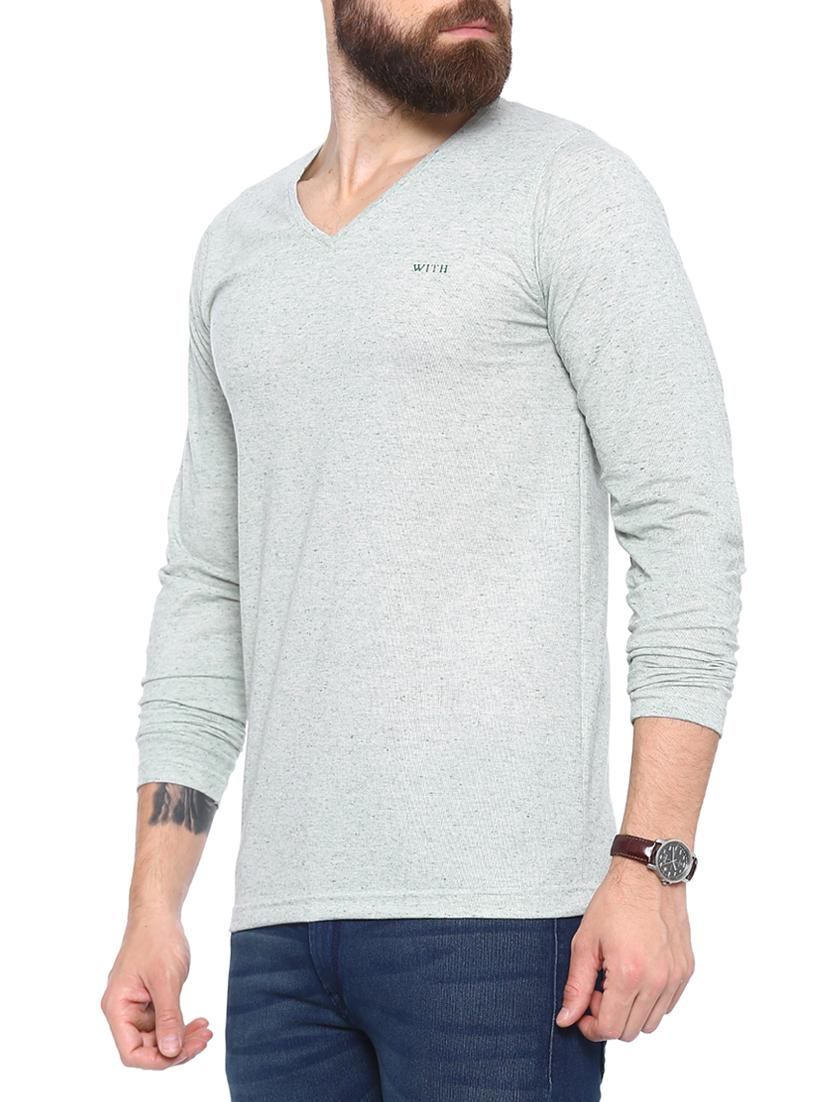grey cotton t-shirt - 14987091 - Zoom Image - 2