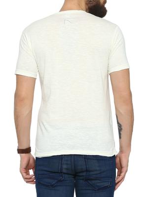 white cotton t-shirt - 14987097 - Standard Image - 3