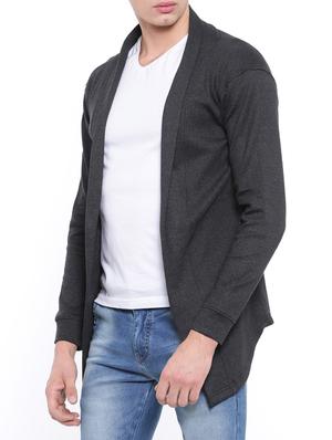 grey cotton shrug - 14987129 - Standard Image - 2