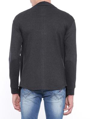 grey cotton shrug - 14987129 - Standard Image - 3