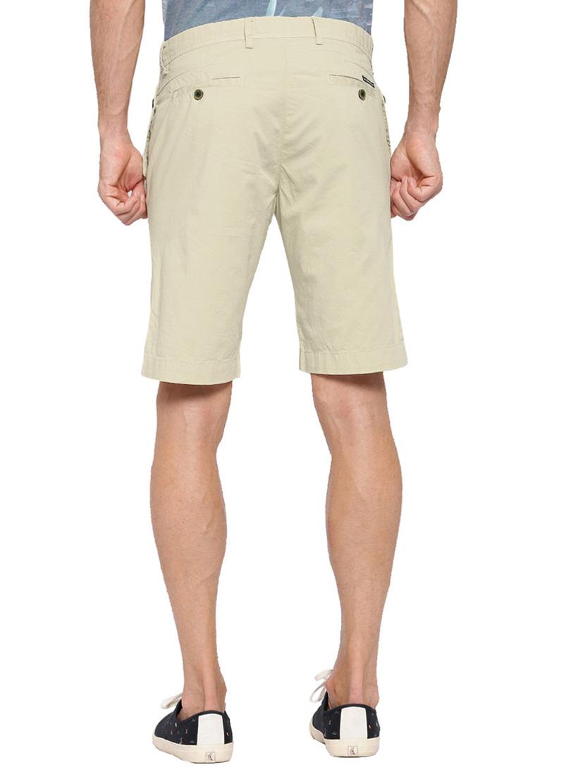 beige cotton shorts - 14987132 - Zoom Image - 3
