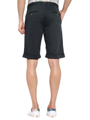 navy blue cotton shorts - 14987134 - Standard Image - 3