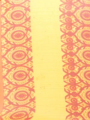orange georgette printed saree with blouse - 14987270 - Standard Image - 3