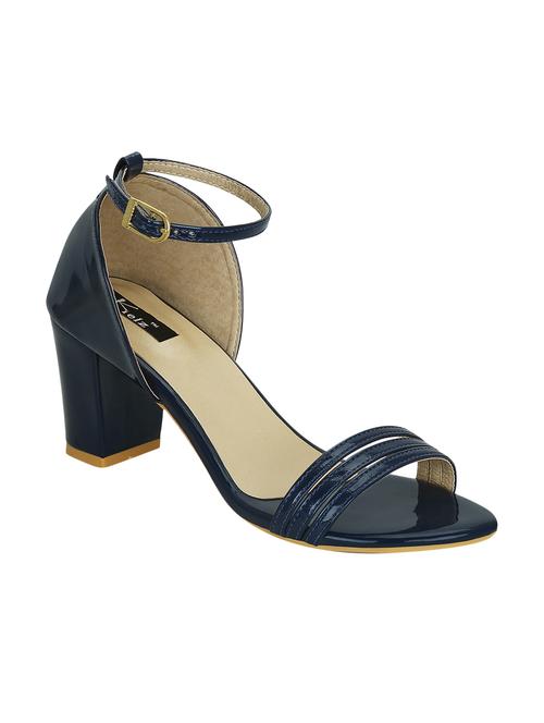 blue patent closed back sandals - 14987386 - Standard Image - 1