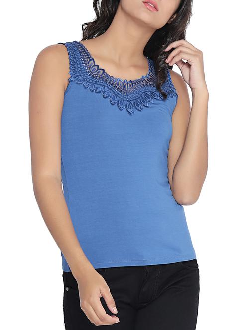 women's tank top round neck top - 14987447 -  Standard Image - 0