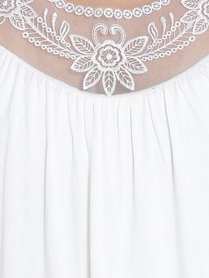 white solid sleeveless top - 14987454 - Standard Image - 3