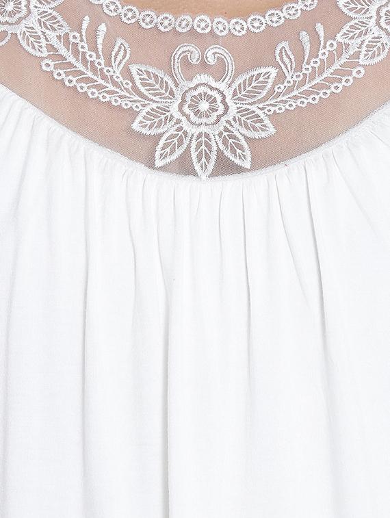 white solid sleeveless top - 14987454 - Zoom Image - 3