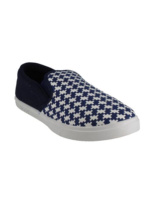 blue canvas casual slipon - 14987894 - Standard Image - 1