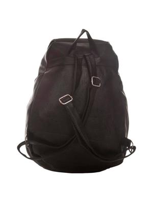 black leatherette backpack - 14988633 - Standard Image - 2